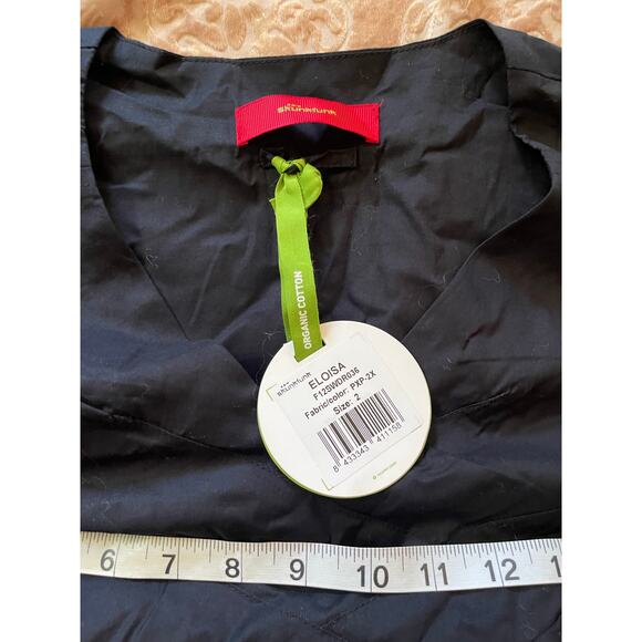 NWT skunkfunk‎ elastic hem mini dress with bottom graphic design size 2 - Picture 6 of 9